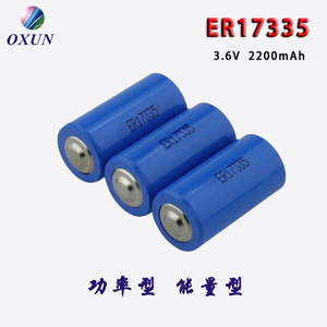 锂亚电池 ER17335 军用设备电池3.6V
