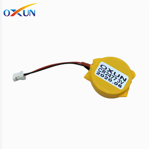 CR2477 Button cell battery3V 1000mAh with wires and connector