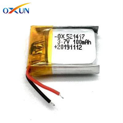 451717 lipo battery 3.7V 110mAh